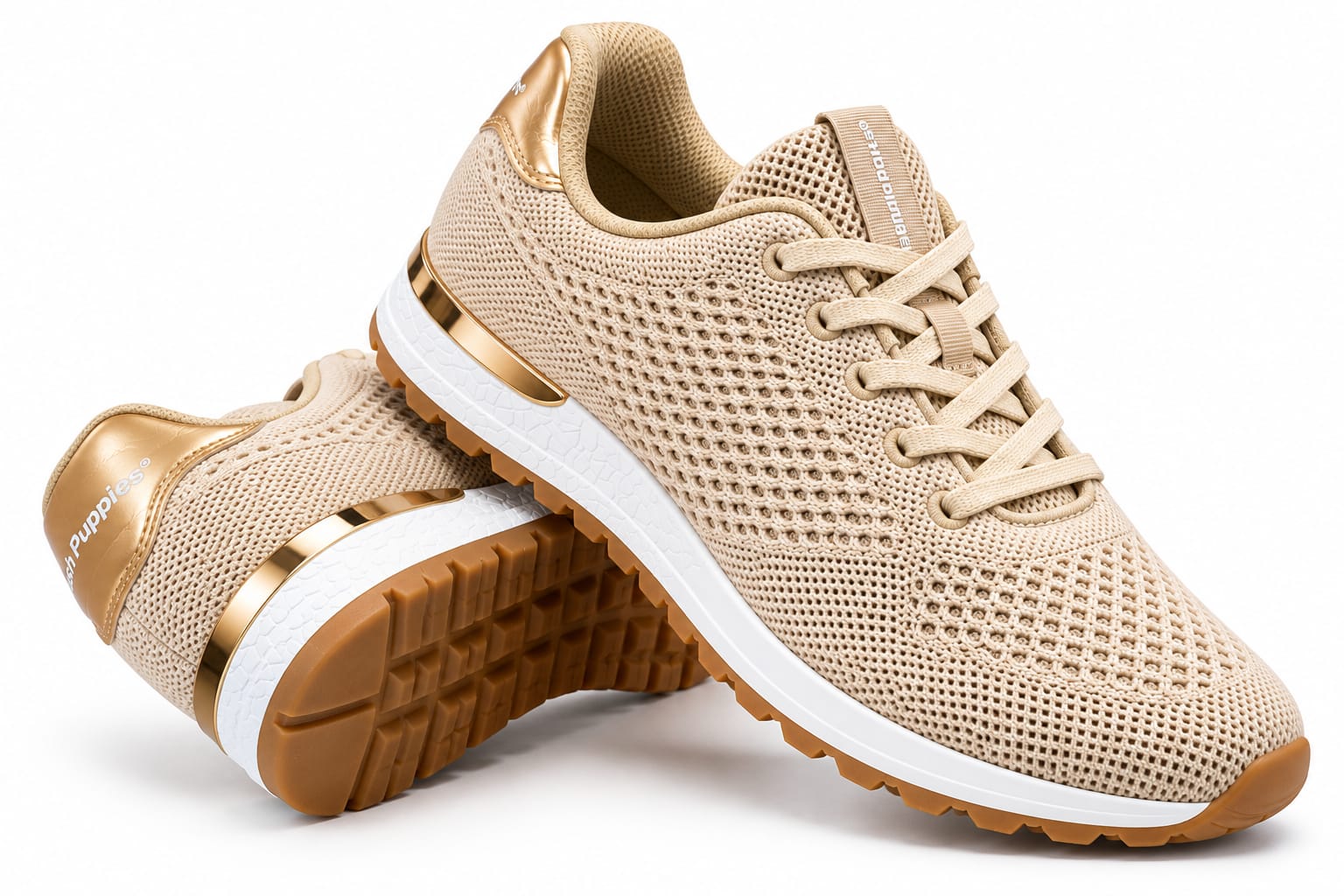 Hush Puppies Knit Lifestyle Sneakers detail